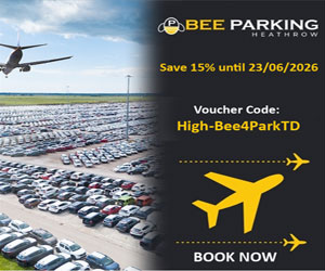 Save 15% at Bee Parking Heathrow until 23/06/2026 – Voucher Code:  High-Bee4ParkTD – Business Horizon